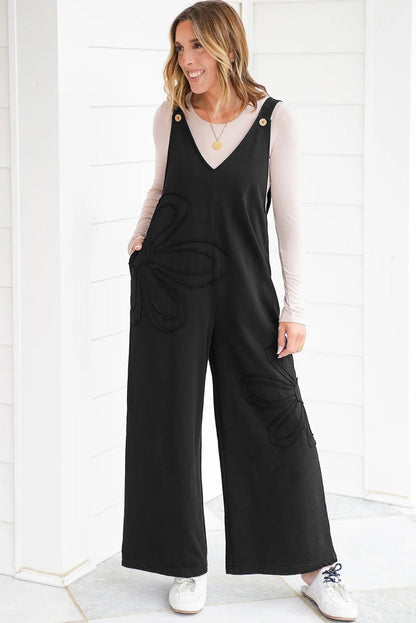 Midnight Meadow Overalls